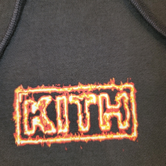 Kith Flame Box Logo Hoodie - Picture 2 of 2